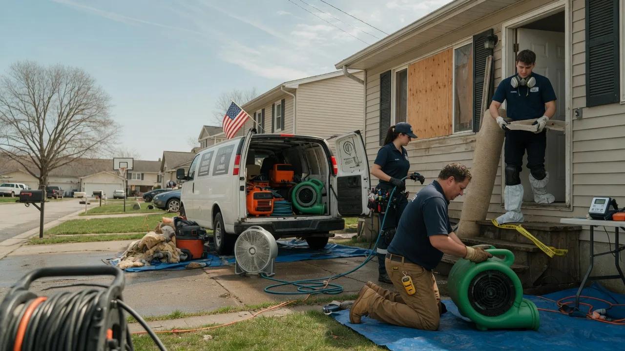 Water Damage Restoration in Sallis, MS near me